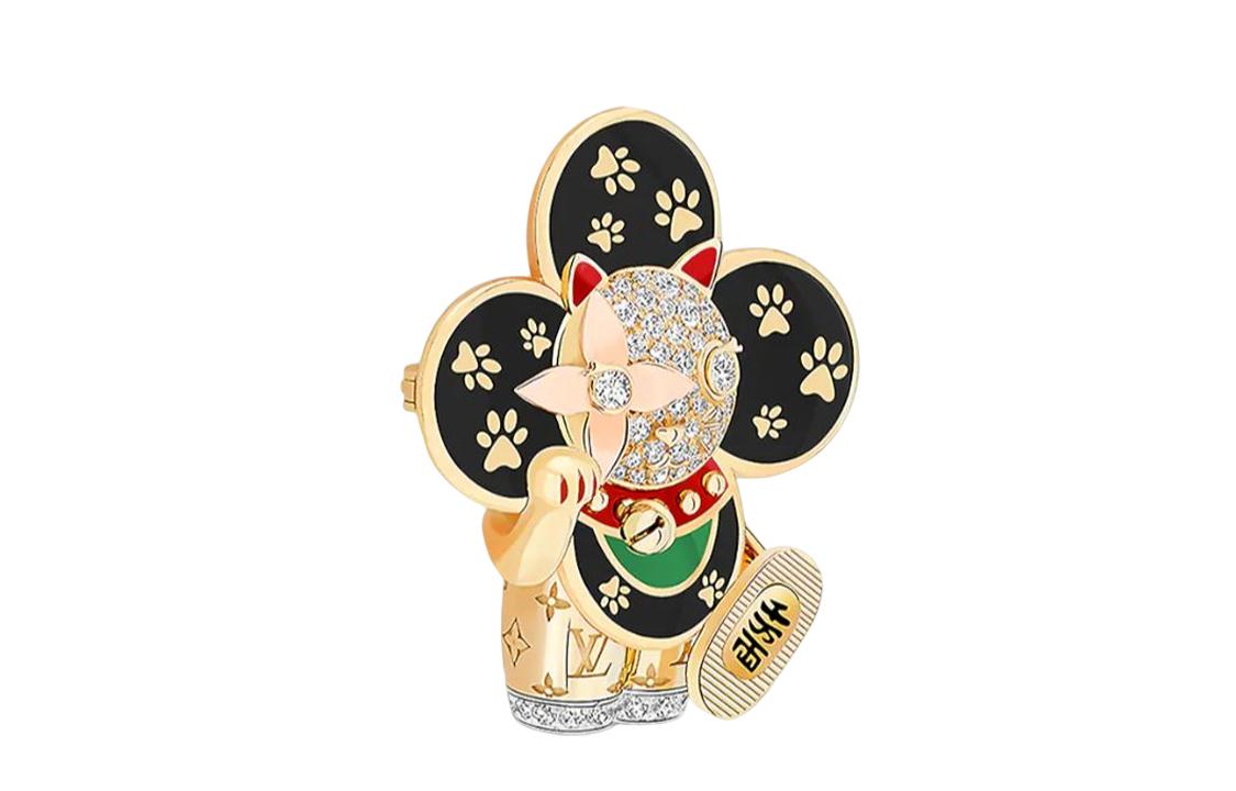 LOUIS VUITTON VIVIENNE MANEKI NEKO 18K 57