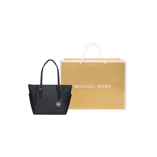 MICHAEL KORS MK Charlotte LOGO Tote