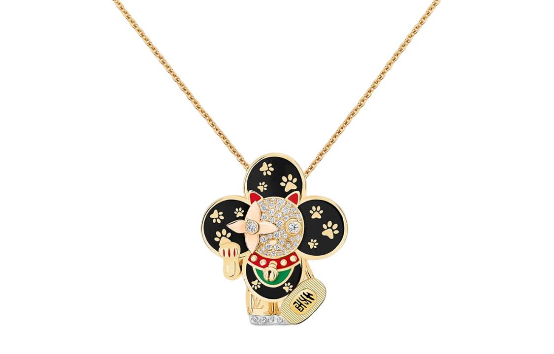 LOUIS VUITTON VIVIENNE MANEKI NEKO 18K 57