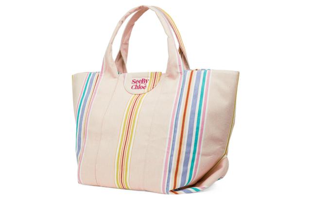 See By Chloe Laetizia Logo Tote