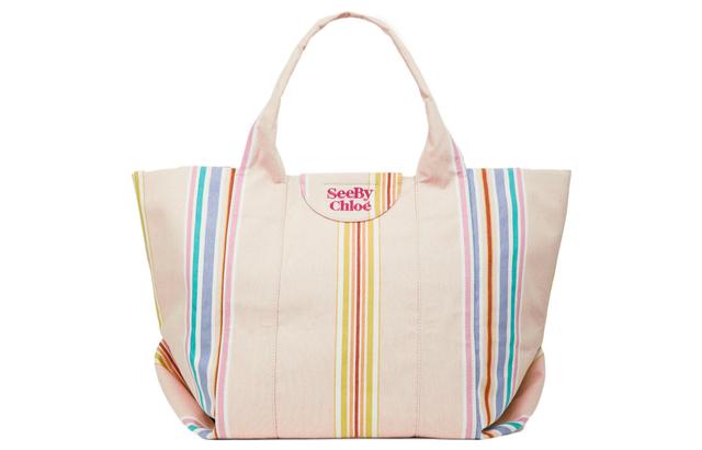 See By Chloe Laetizia Logo Tote