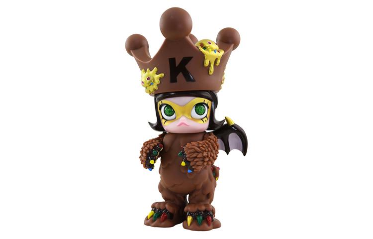 POP MART x INSTINCTOY Erosion MOLLY 6th colorprincess choco 24cm