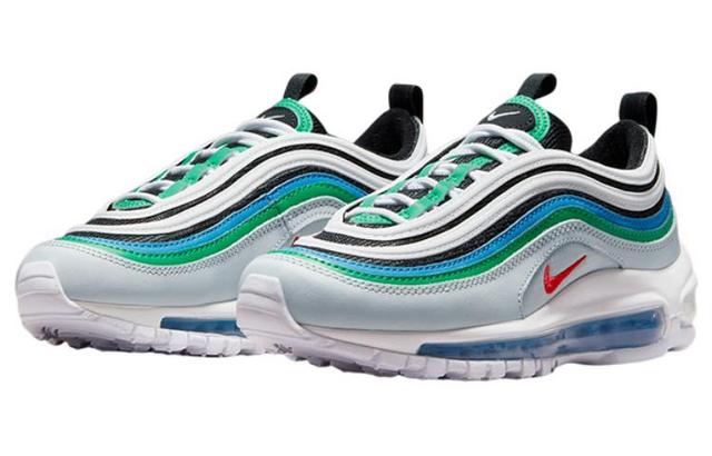 Nike Air Max 97 "Pure Platinum Light Crimson Teal" GS