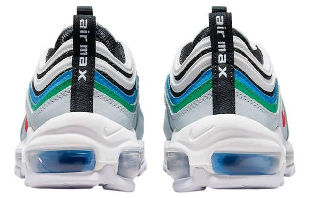 Nike Air Max 97 "Pure Platinum Light Crimson Teal" GS