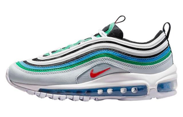 Nike Air Max 97 "Pure Platinum Light Crimson Teal" GS