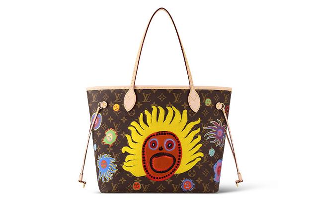 LOUIS VUITTON x Yayoi Kusama NEVERFULL Sac MM Tote