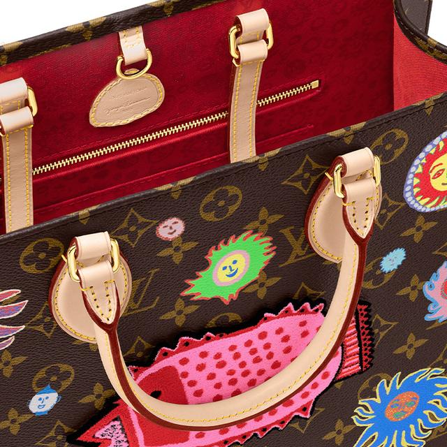 LOUIS VUITTON x Yayoi Kusama Cabas OnTheGo MM