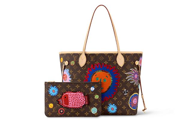 LOUIS VUITTON x Yayoi Kusama NEVERFULL Sac MM Tote