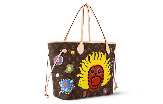 LOUIS VUITTON x Yayoi Kusama NEVERFULL Sac MM Tote