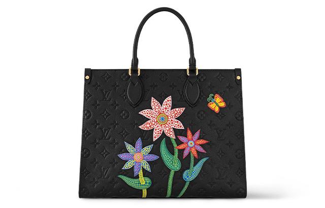 LOUIS VUITTON x Yayoi Kusama ONTHEGO MM Cabas