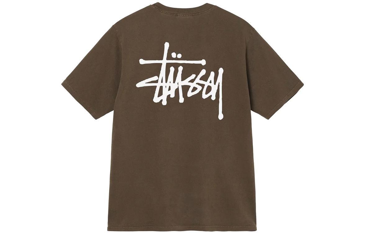 Stussy Basic pigment dyed T