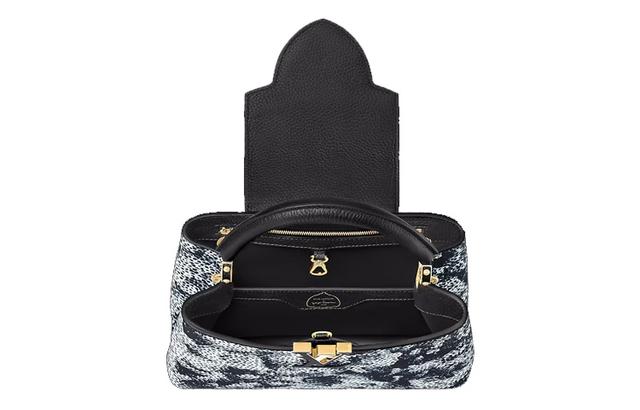 LOUIS VUITTON x Yayoi Kusama Sac Capucines MM