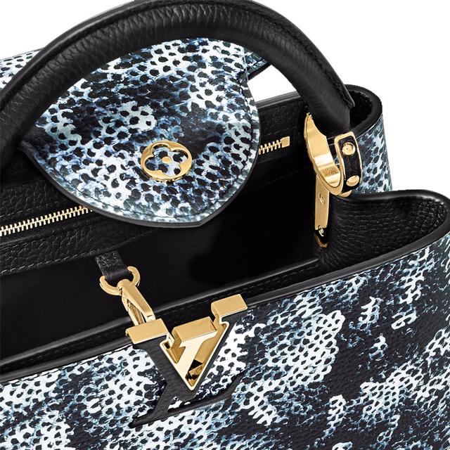 LOUIS VUITTON x Yayoi Kusama Sac Capucines MM