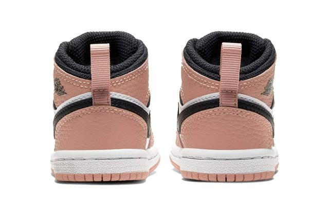 TD Air Jordan 1 Mid Pink Quartz