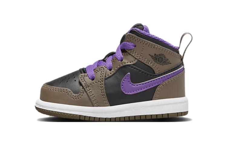 Jordan Air Jordan 1 Mid "Purple Mocha" TD