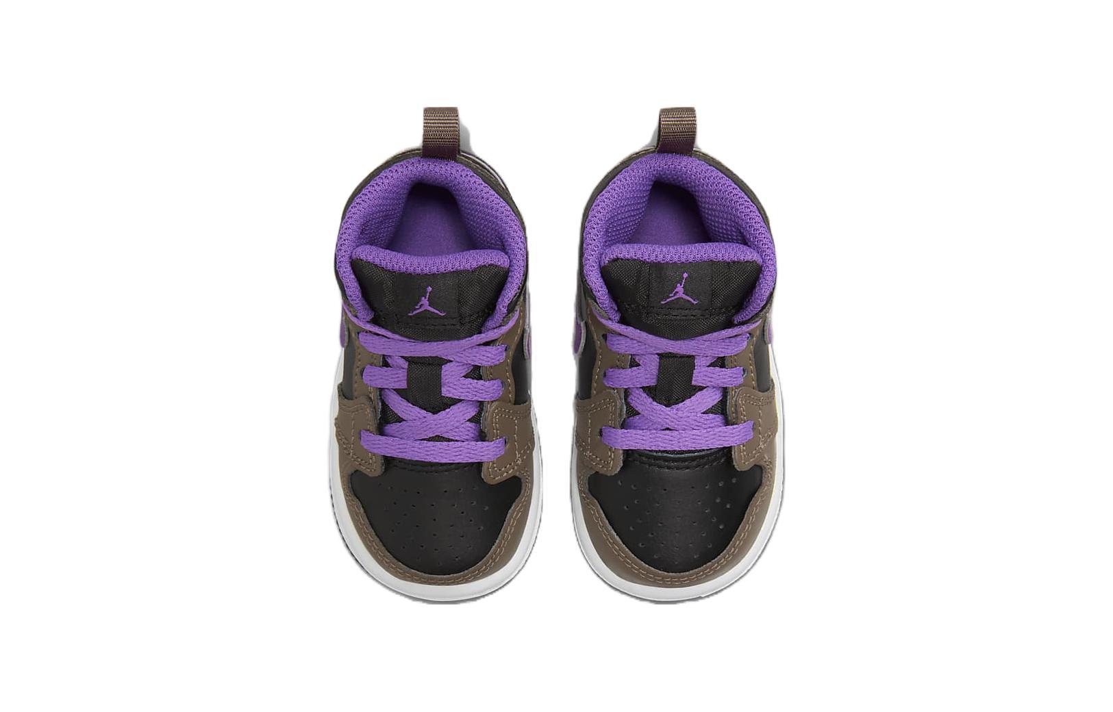 Jordan Air Jordan 1 Mid "Purple Mocha" TD