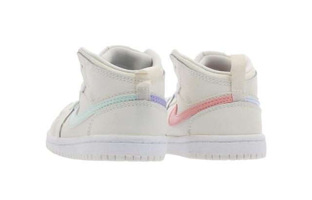 Jordan Air Jordan 1 Mid Multi-Color Swoosh Phantom