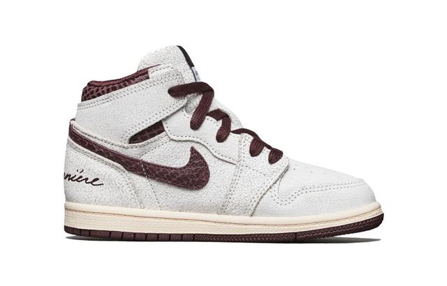 TD A Ma Manire x Air Jordan 1 Retro High OG SP "Sail and Burgundy"