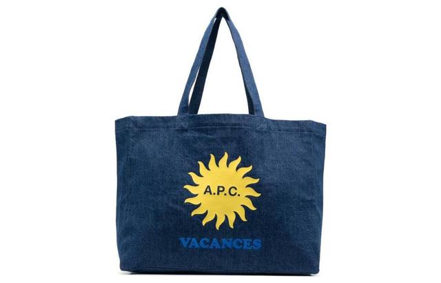 A.P.C Vacances Logo Tote