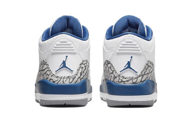 Jordan Air Jordan 3 "White and True Blue" BP