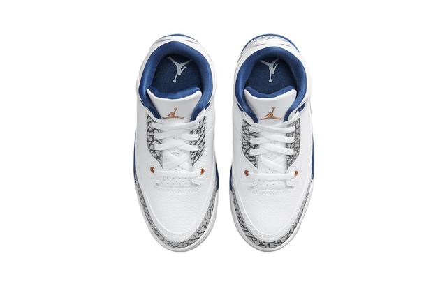 Jordan Air Jordan 3 "White and True Blue" BP