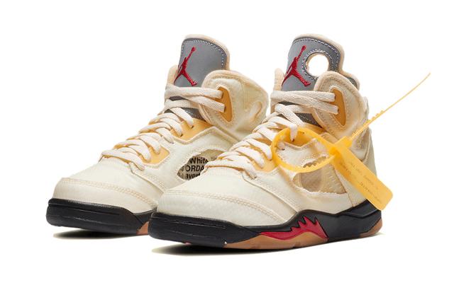 OFF-WHITE x Jordan Air Jordan 5 Sail SP