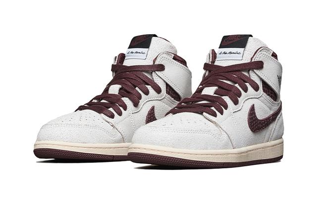 A Ma Manire x Jordan Air Jordan 1 retro high og sp "sail and burgundy"