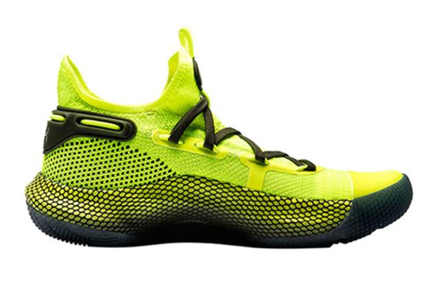 GS Under Armour UA Curry 6 "HI VIS YELLOW" 6