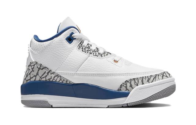 Jordan Air Jordan 3 "White and True Blue" BP