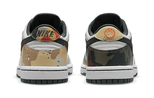 Nike Dunk Low SE "Sail Multi-Camo" LOGO