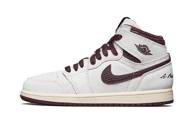 A Ma Manire x Jordan Air Jordan 1 retro high og sp "sail and burgundy"