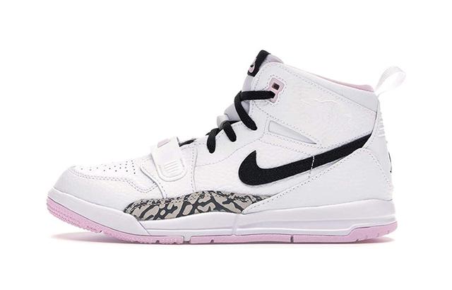 Jordan Legacy 312 white pink foam'