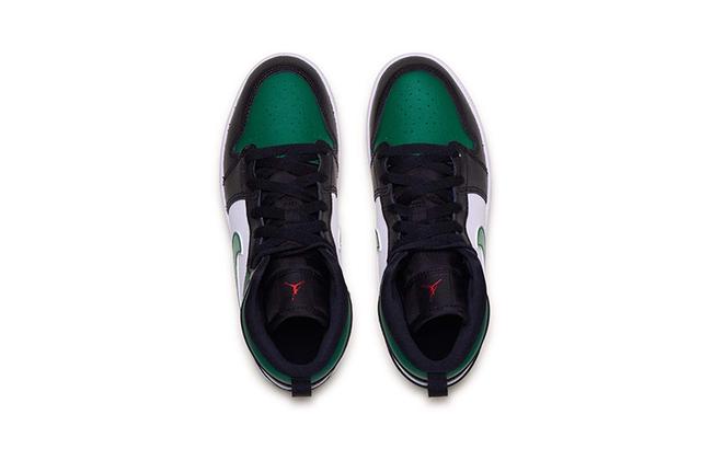 Jordan Air Jordan 1 Mid "Black Pine Green"