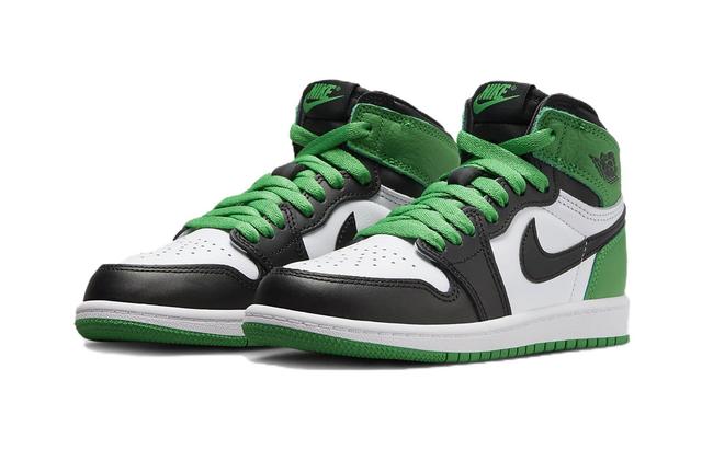 Jordan Air Jordan 1 High OG Black and Lucky Green