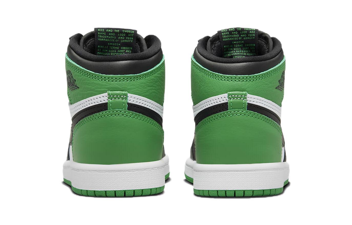 Jordan Air Jordan 1 High OG Black and Lucky Green