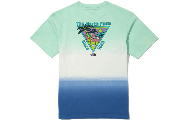 THE NORTH FACE SS22 Blue Marine SS RTee LogoT