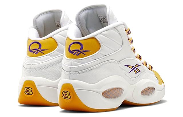 Reebok Question Mid "Yellow Toe"