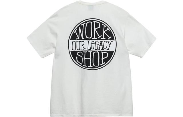 Stussy x OUR LEGACY SS23 DOT PIGMENT DYED TEE LogoT