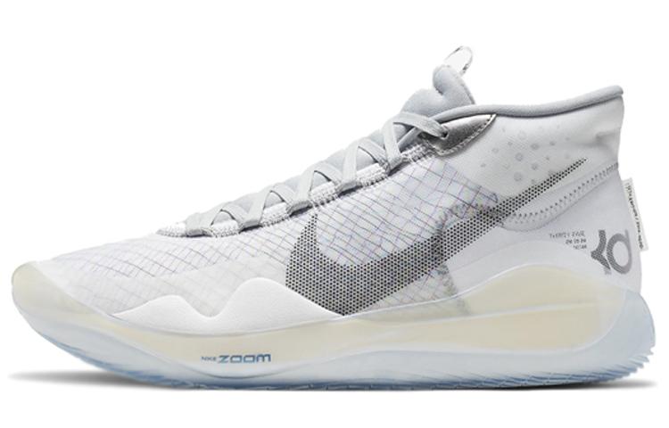 Nike KD 12 Zoom White Wolf Grey