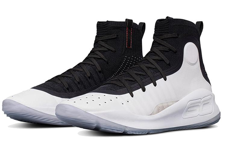 Under Armour Curry 4 4 White Black