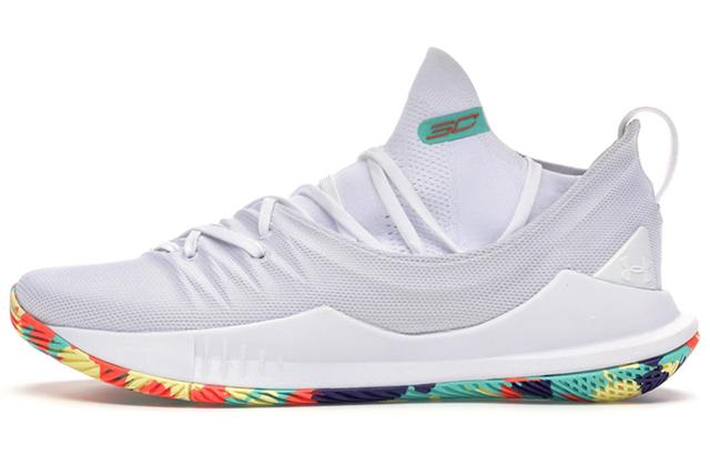 Under Armour CURRY 5 5 White Confetti