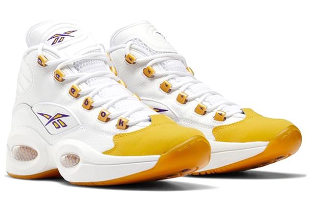 Reebok Question Mid "Yellow Toe"