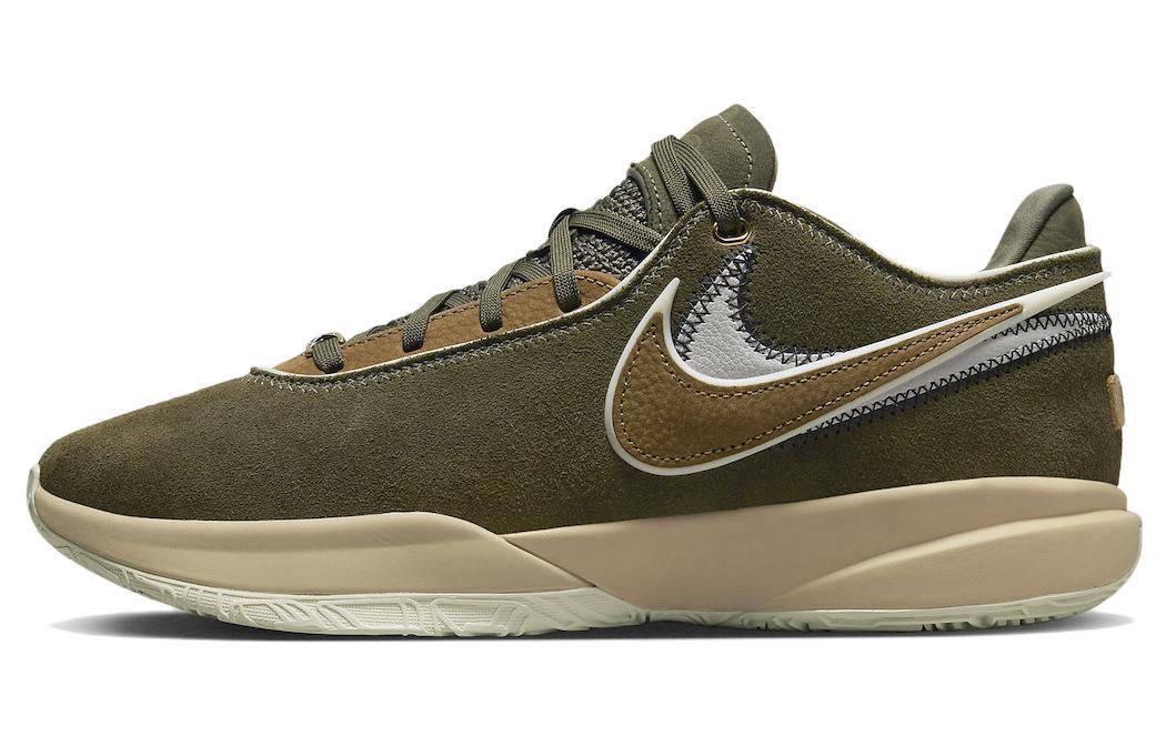 Nike LeBron 20 "Olive Suede"