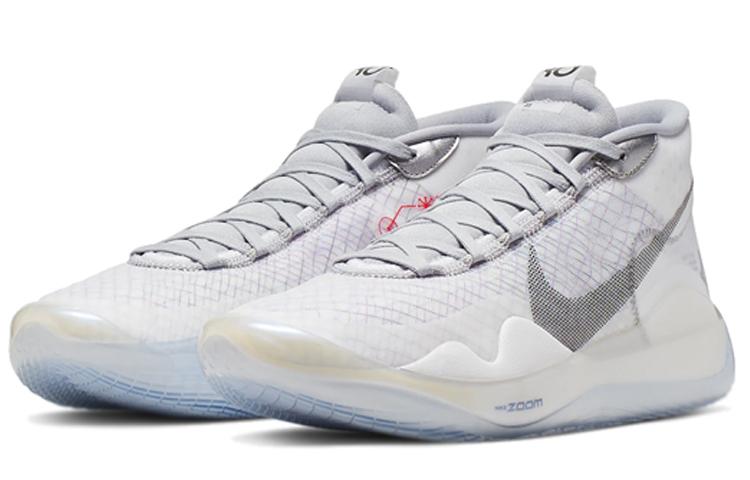 Nike KD 12 Zoom White Wolf Grey