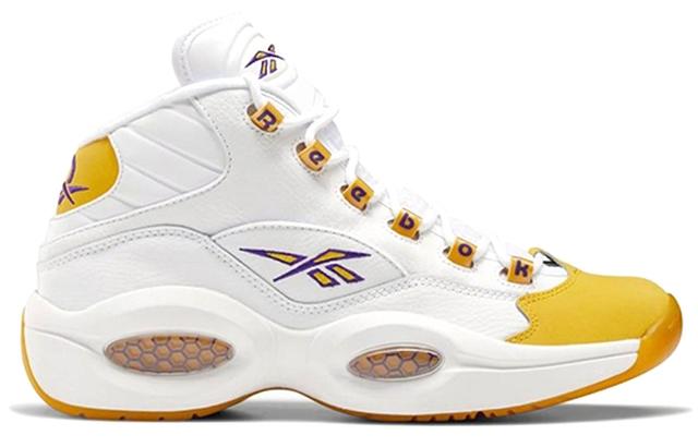 Reebok Question Mid "Yellow Toe"