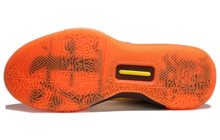 匹克 闪现一代 减震防滑耐磨 中帮 篮球鞋 橙色