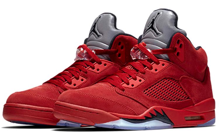 Jordan Air Jordan 5 Retro Red Suede