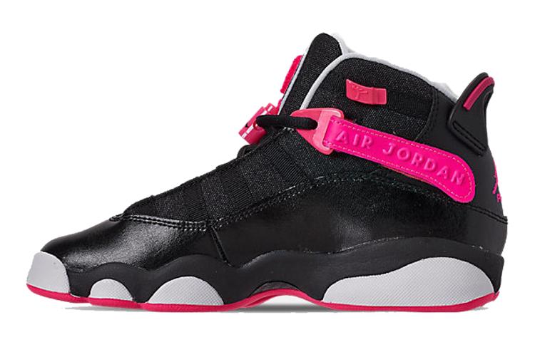 Jordan Air Jordan 6 Rings Black Pink GS