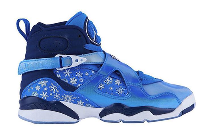 Jordan Air Jordan 8 Retro Snow Blizzard Snowflake GS