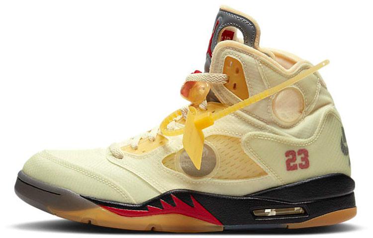 OFF-WHITE x Jordan Air Jordan 5 Retro SP "Sail"